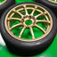Yokohama Advan RCIII Super Tarmac 17" 7J +45 (4x100) *Bridgestone Potenza RE-71RS Tires Included*
