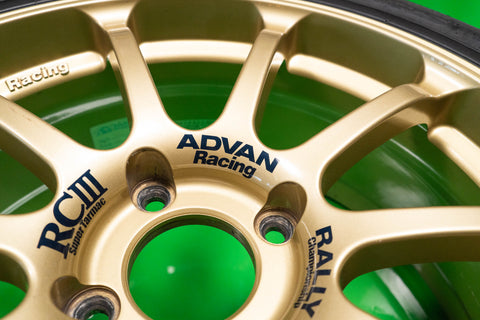 Yokohama Advan RCIII Super Tarmac 17" 7J +45 (4x100) *Bridgestone Potenza RE-71RS Tires Included*