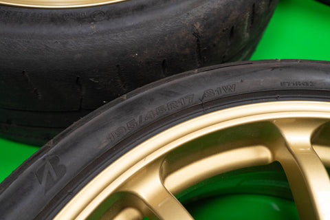 Yokohama Advan RCIII Super Tarmac 17" 7J +45 (4x100) *Bridgestone Potenza RE-71RS Tires Included*