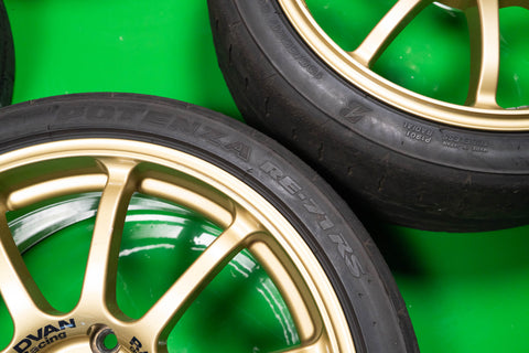 Yokohama Advan RCIII Super Tarmac 17" 7J +45 (4x100) *Bridgestone Potenza RE-71RS Tires Included*