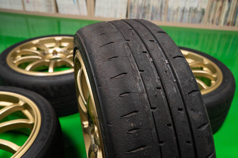 Yokohama Advan RCIII Super Tarmac 17" 7J +45 (4x100) *Bridgestone Potenza RE-71RS Tires Included*