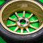 Yokohama Advan RCIII Super Tarmac 17" 7J +45 (4x100) *Bridgestone Potenza RE-71RS Tires Included*