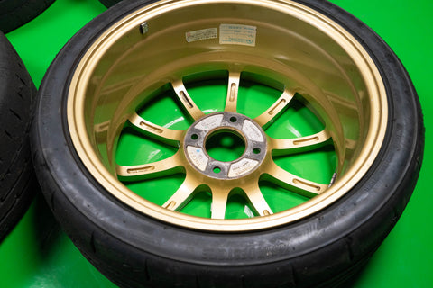 Yokohama Advan RCIII Super Tarmac 17" 7J +45 (4x100) *Bridgestone Potenza RE-71RS Tires Included*