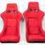 Bride Zeta 2 and Zeta 2 Type-L Red Bucket Seat Pair