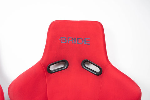 Bride Zeta 2 and Zeta 2 Type-L Red Bucket Seat Pair