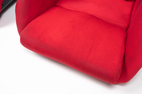 Bride Zeta 2 and Zeta 2 Type-L Red Bucket Seat Pair
