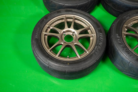 Dunlop Direzza 15" 7J +48 (4x100) *Tires Included*