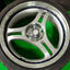 Advan Super ADVAN Racing Generation II 17" 7.5J +32  (4x114.3) *Tires Included*