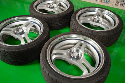 Advan Super ADVAN Racing Generation II 17" 7.5J +32  (4x114.3) *Tires Included*