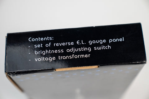 REV Electro Luminescent Gauge Panel Nissan S13