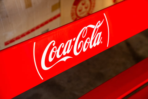 Coca Cola Aluminum Promotional Bench