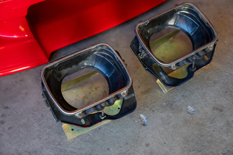 Mazda FC3S RX7 Border Fixed Headlight Front Bumper