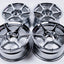Buddy Club P1 15" 8J +12 (4x114.3) *Triple Chrome Plated*