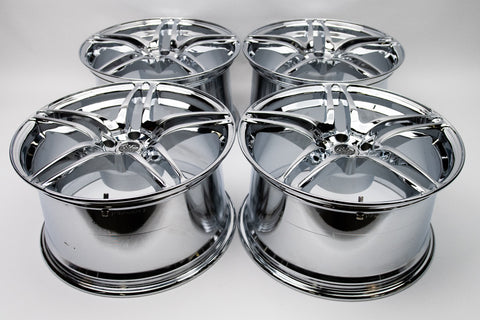 Yokohama AVS Model 5 18" 10J +19 (5x114.3) *Triple Chrome Plated*