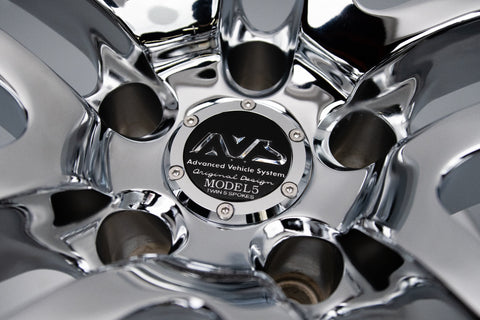 Yokohama AVS Model 5 18" 10J +19 (5x114.3) *Triple Chrome Plated*