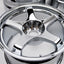 URAS NS-01 17" 9.5J +15 (5x114.3) *Triple Chrome Plated*