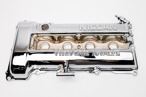 Nissan S13 SR20DET Valve Cover *Triple Chrome Plated*