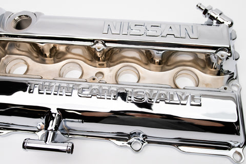 Nissan S13 SR20DET Valve Cover *Triple Chrome Plated*