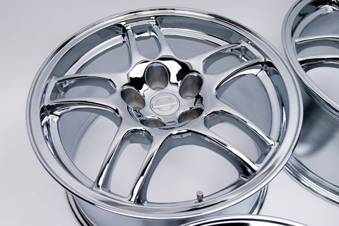 Nissan Skyline R33 GTR 17" 9J +30 (5x114.3) *Triple Chrome Plated*