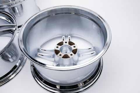 Yokohama AVS Model 5 18" 10J +19, 9J +20 (5x114.3) *Triple Chrome Plated*