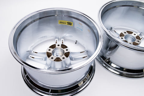 Yokohama AVS Model 5 18" 10J +19, 9J +20 (5x114.3) *Triple Chrome Plated*