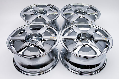 Yokohama AVS VS6 17" 9J +18 (5x114.3) *Triple Chrome Plated*