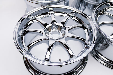 Work Emotion XD9 18" 10J +38, 9J +30 (5x114.3) *Triple Chrome Plated*