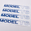 Yokohama Advan AVS Model T6 Spoke Stickers