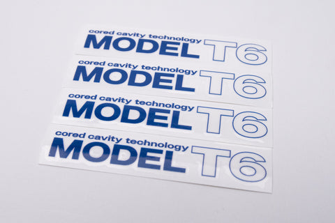 Yokohama Advan AVS Model T6 Spoke Stickers