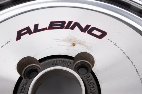 WEDS Albino Racing Aero Saucer 15" 7J +20 (4x114.3)