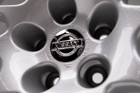 Nissan R33 GTR Wheel Reproduction Center Caps *Chrome*