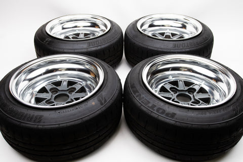 SSR MK3 14" 9J -13 (4x114.3) *Tires Included*