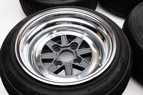 SSR MK3 14" 9J -13 (4x114.3) *Tires Included*