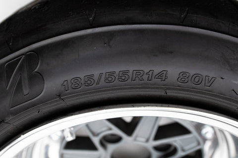 SSR MK3 14" 9J -13 (4x114.3) *Tires Included*