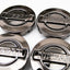 Nissan R33 GTR Wheel Reproduction Center Caps *Black Chrome*