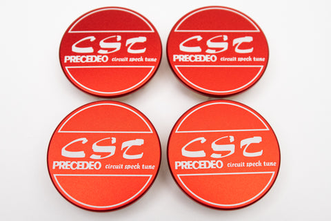 CST Precedeo Demon Camber Reproduction Center Caps *Red*