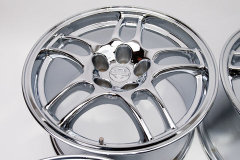 Nissan Skyline R33 GTR 17" 9J +30 (5x114.3) *Triple Chrome Plated*