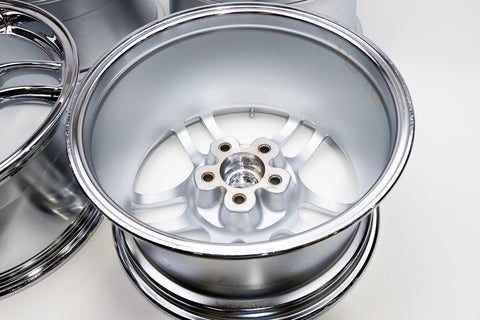 Nissan Skyline R33 GTR 17" 9J +30 (5x114.3) *Triple Chrome Plated*