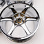 AVS Model 6 17" 9J +35, 8J +35 (5x114.3) *Triple Chrome Plated*