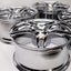 AVS Model 5 18" 10J +19, 9J +10 (5x114.3) *Triple Chrome Plated*