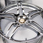 AVS Model 5 18" 10J +19, 9J +10 (5x114.3) *Triple Chrome Plated*