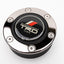 TRD Horn Button *Black Chrome Trim Ring* for NARDI