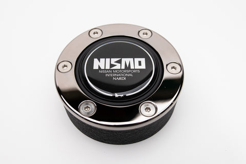 NISMO Horn Button *Black Chrome Trim Ring* for NARDI