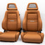 Recaro LS Tan Seat Pair *Reupholstered*