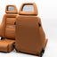 Recaro LS Tan Seat Pair *Reupholstered*