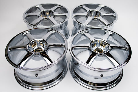 AVS Model 6 17" 9J +20, 9J +35 (5x114.3) *Triple Chrome Plated*