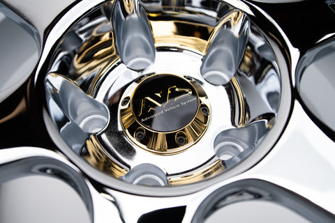 AVS Model 6 17" 9J +20, 9J +35 (5x114.3) *Triple Chrome Plated*