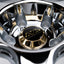 AVS Model 6 17" 9J +20, 9J +35 (5x114.3) *Triple Chrome Plated*