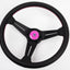 340mm Nardi Rally Deep Corn "Pink Stitching Limited Edition FET Japan Model*