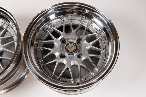 SSR Dori Dori Mesh 15" 8J -14 (4x114.3) Pair